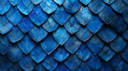 blue dragon skin scales texture background