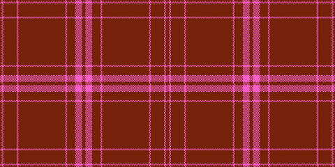 Halftone textile background plaid, naked texture check vector. Luxury tartan seamless pattern fabric in red and pink colors.