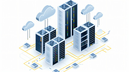 Vector of cloud data center cloud computing technology