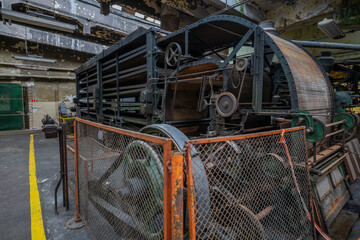 Old historic abandoned industrial matches production  museum in Częstochowa, Poland © Arkadiusz