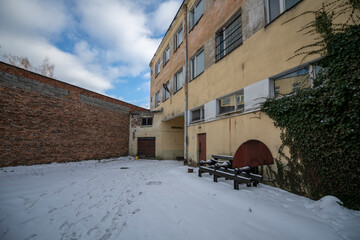 Old historic abandoned industrial matches production  museum in Częstochowa, Poland © Arkadiusz