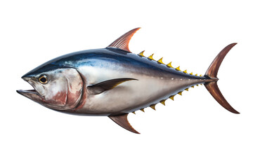 Bluefin Tuna Isolated On Black Background