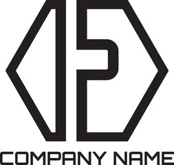 Fototapeta premium diamond font letter P logo design