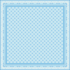 Hijab scarf flower abstract pattern.Ethnic geometric ornament with frame motif border hijab pattern.Design for fabric,print,scarves,shawl,kerchief,bandana,clothing,pareo,pillows,tablecloth,decoration.