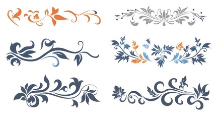 Fototapeta premium seamless pattern with flowers