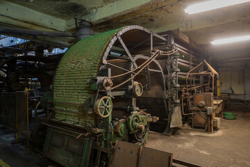 Old historic abandoned industrial matches production  museum in Częstochowa, Poland © Arkadiusz