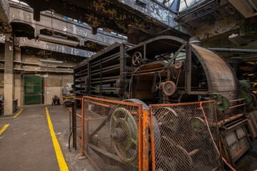 Old historic abandoned industrial matches production  museum in Częstochowa, Poland © Arkadiusz