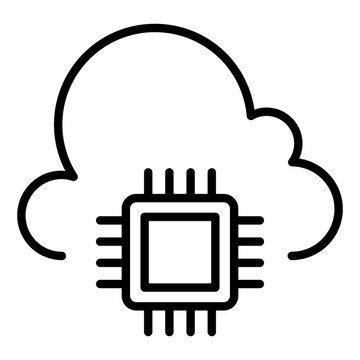 recommend clip art: Cloud computing icon