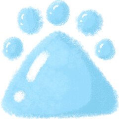 Cat feet, dog feet, cute, blue, animals,
