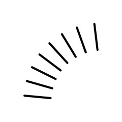 Obraz premium Spring, coil and absorber icon