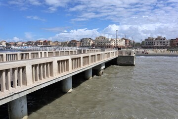 Lido di Ostia - Scorcio del pontile