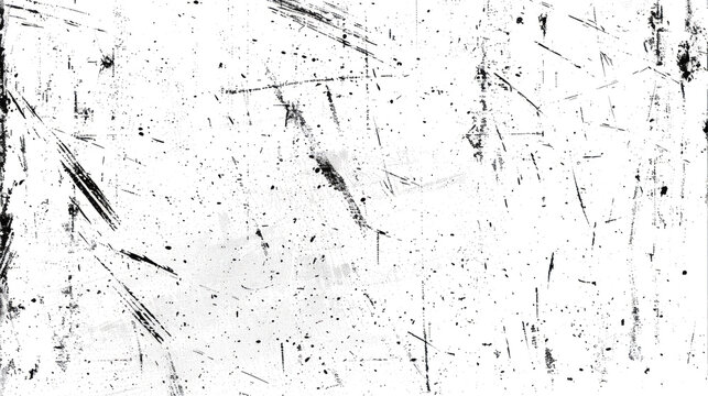grunge grain scratched texture black and white distressed abstract texture transparent overlay background