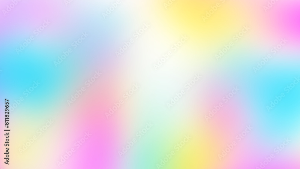 Poster rainbow colours blurred transparent gradient background. transparent png overlay background