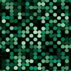 Abstract Green Dot Pattern Background Design