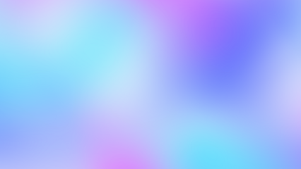 Blue Blurred transparent gradient background. Transparent png overlay background