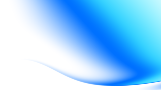 Blurred transparent gradient background. Elegant blue wavy line on Transparent png overlay background