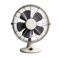 Obraz premium electric fan on Isolated transparent background png. generated with AI