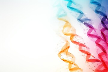 A colorful background with a spiral design
