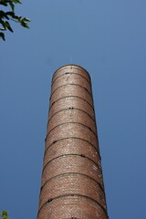 chimney of a factory