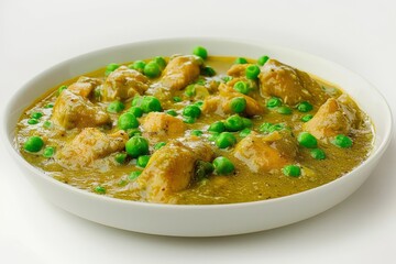 Flavorful Chicken and Pea Curry Ready in 15 Minutes