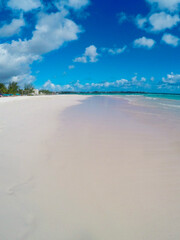 sand beach and blue sky