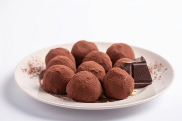 Sumptuous Almond Amaretti Truffles with Bittersweet Cocoa