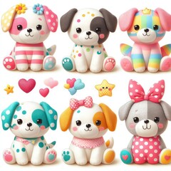 Many stuffed animals art realistic harmony has illustrative meaning illustrator.