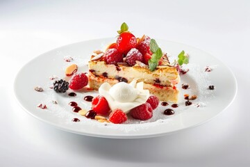 Tantalizing Almond and Raspberry Torte