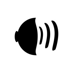 illustration of a speaker icon ui