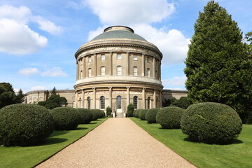 The Rotunda of Ickworth House, near Bury St Edmunds, Suffolk, UK