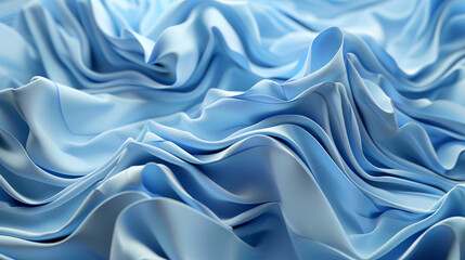 Obraz premium Elegant Floating textile in air, cloth dynamic abstract background,