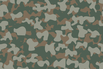 Fototapeta premium Camouflage Seamless Vector. Seamless Paint. Tree Brown Grunge. Vector Military Camouflage. Digital Urban Camouflage. Woodland Camo Spot. Grey Repeat Pattern. Modern Beige Pattern. Dirty Camo Print.