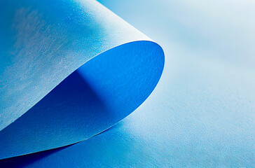 A close up of blue paper. - obrazy, fototapety, plakaty