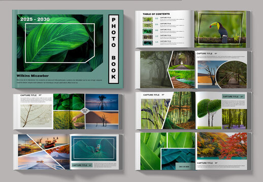 Photography Portfolio Template Landscape