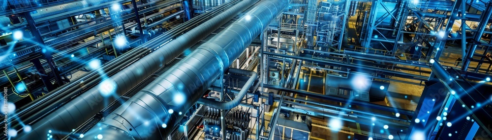 Aufkleber iot software in digital factories : industry 40 technology automated manufacturing processes