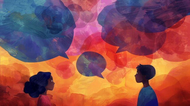 Couple opens up in heartfelt talk to restore trust, Ai Generated