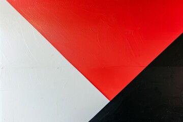 Geometrical Textured Abstract Background in Red, Black, and White - Modern Design, Artistic Patterns, Digital Wallpaper