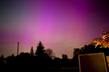 Polarlichter über Deutschland, Sachsen-Anhalt, 11.05.2024