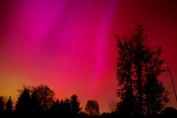 Polarlichter über Deutschland, Sachsen-Anhalt, 11.05.2024