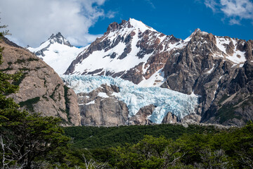 Paisaje de la Patagonia Argentina, en las cercanias de El Chalten