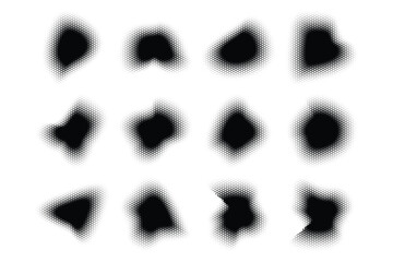 Halftone Triangle Pattern, Reprographic Technique for Simulating Background Set Minimal Style Dynamic Wallpaper