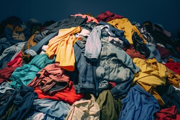 Fototapeta premium Fashion revolution: discover the latest trends in clothing during this massive clothing sale