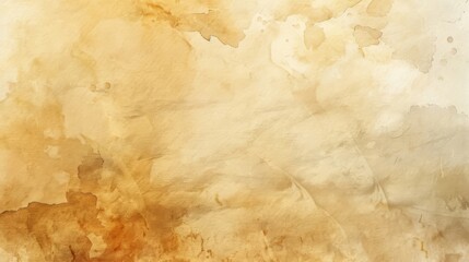 watercolor painting creating the look of vintage parchment
