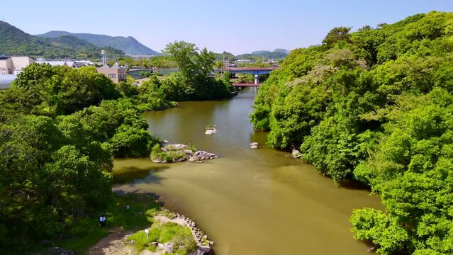 香川県のバス釣りの名所の府中湖