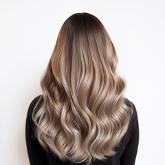 Fototapeta premium balayage hair ash brown