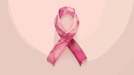 Breast cancer over white background vector illustration