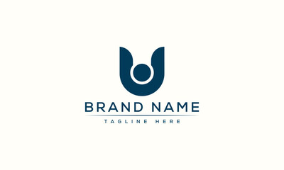 Logo design letter U . Elegant modern. Vector template.