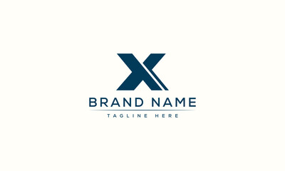 Logo design letter X . Elegant modern. Vector template.