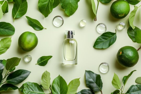 Journey through scent with Eau de Parfum, discovery spray, Eau de Toilette attraction, flowers, and bottle of Eau de Cologne