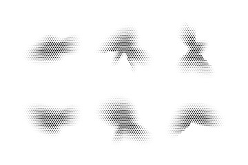 Halftone Star Pattern, Reprographic Technique for Simulating Background Set Minimal Style Dynamic Wallpaper